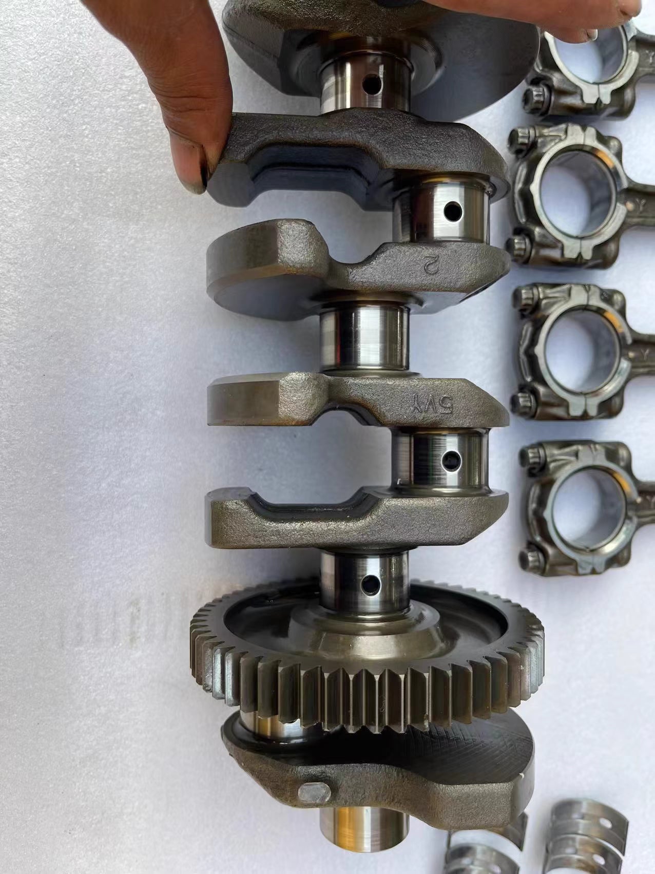 Engine Core - Yamaha YZF-R1 (2004-2008) / FZ1 Crankshaft & Connecting Rods | OEM