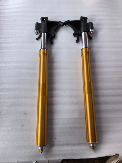 Front Fork Suspension Shocks Set - Yamaha YZF-R6 (2008-2016) | Gold OEM Straight