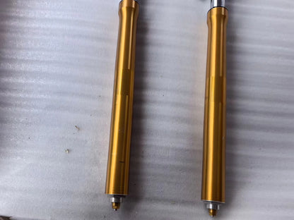 Front Fork Suspension Shocks Set - Yamaha YZF-R6 (2008-2016) | Gold OEM Straight