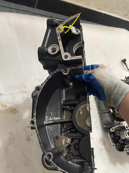 Genuine OEM Engine Set-Crankcase - Kawasaki Z1000 / Z1000SX / Ninja 1000 (2011-2016) | Straight Matched Pair #14001-0612