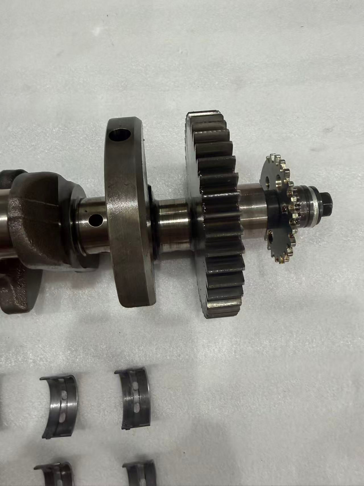 Yamaha YZF-R1 crankshaft used OEM – journal surface condition, no scoring