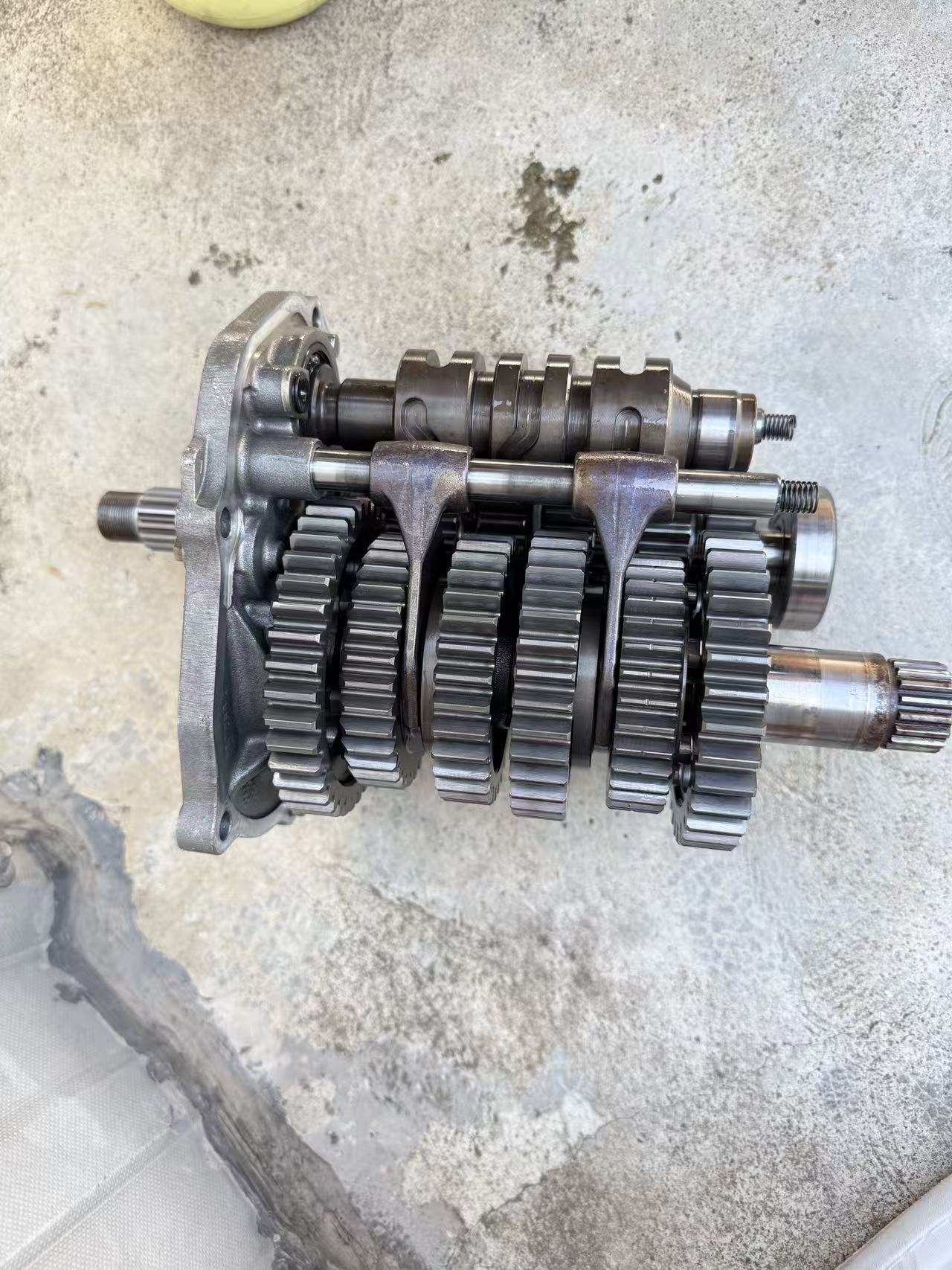 Premium OEM Aprilia RSV4 Tuono V4 6-Speed Transmission Gearbox 2009-2014 | Complete Cassette Set