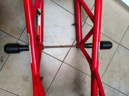 Genuine OEM Ducati Streetfighter 848 Frame - Racing Red | Straight & Clean