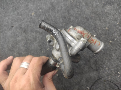 04-07 Honda CBR1000RR Thermostat Housing Complete Assembily