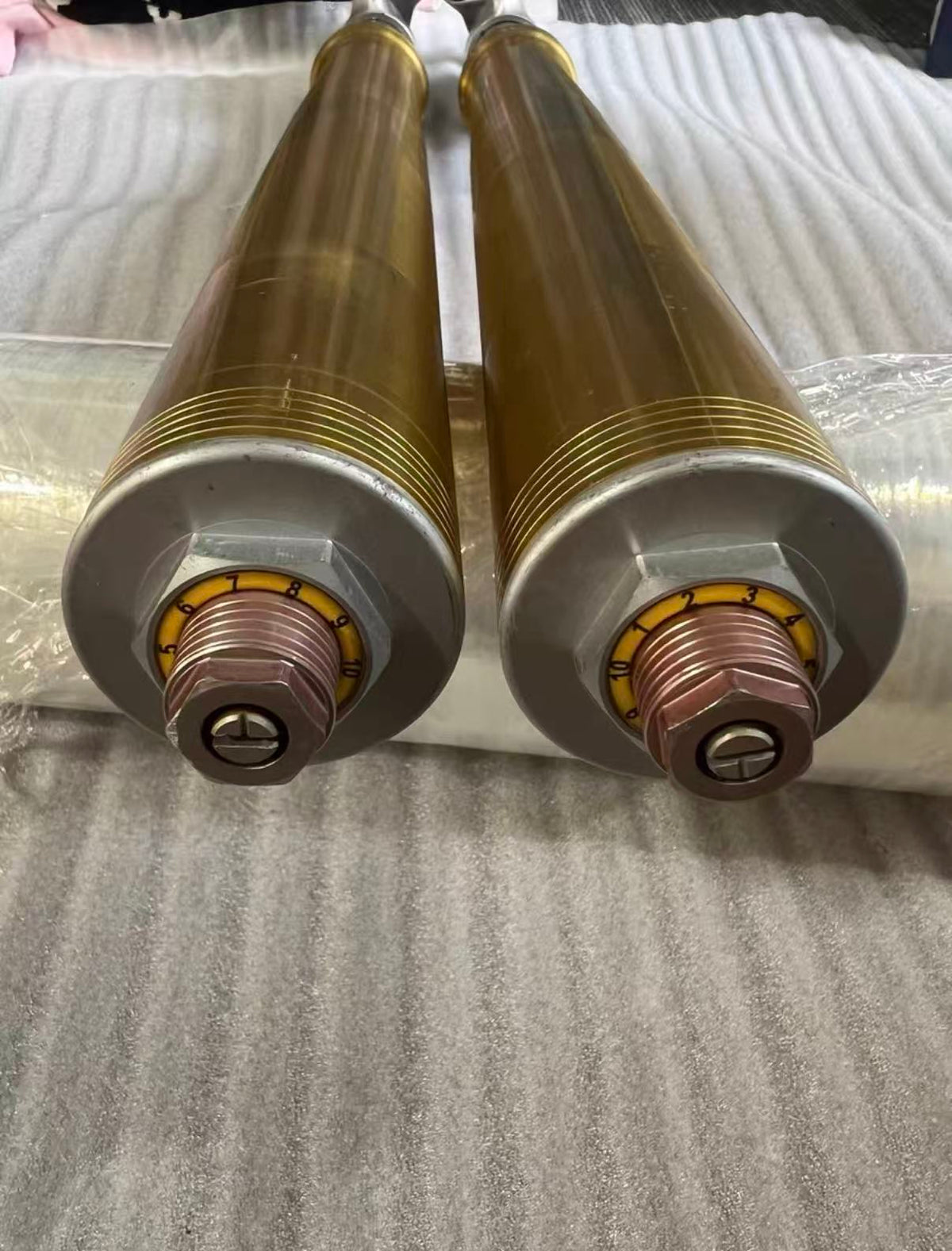 BMW S1000RR Front Fork Set OEM 2009–2014 – Matched Pair