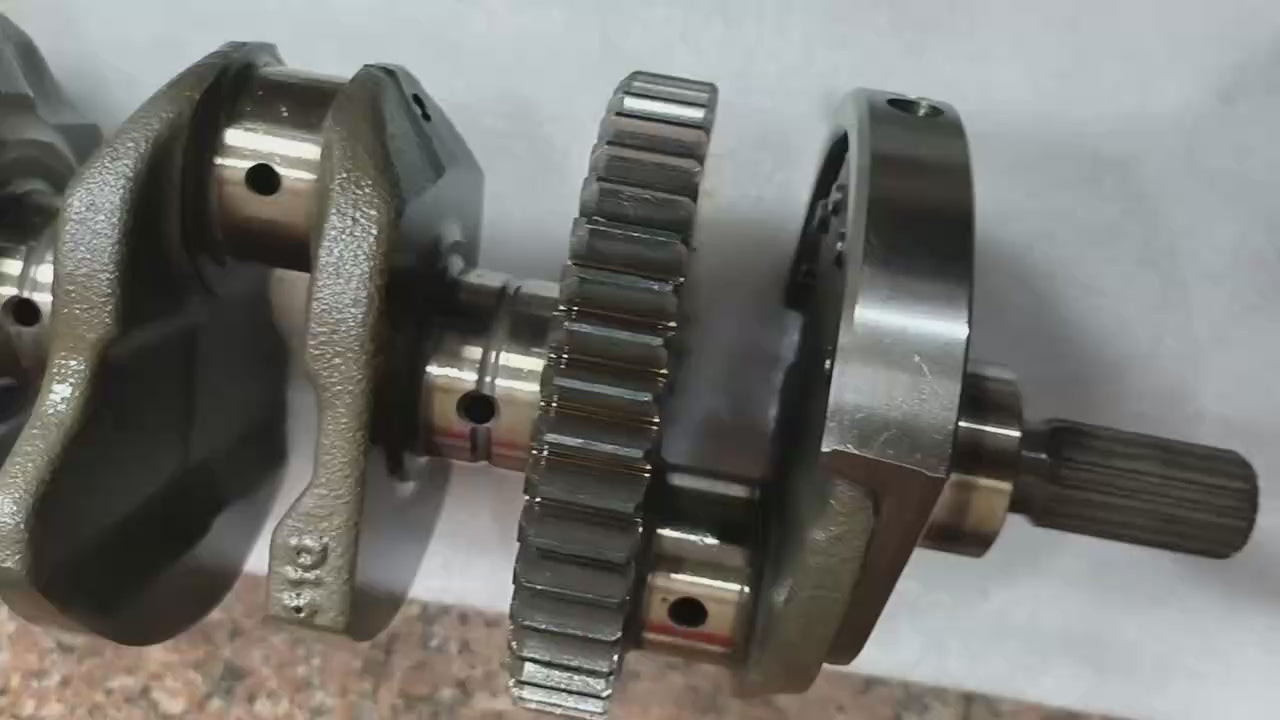GSXR 1000 Crankshaft Main Journal Condition - No Scoring or Pitting