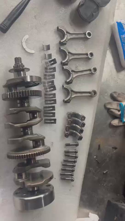 OEM Engine Crankshaft Assembly - Suzuki GSX-R 1000 K5-K8 (2005-2008) - Tested Straight
